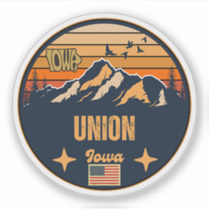 Union, Iowa Aufkleber