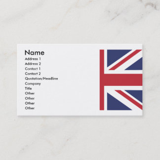 UNION_JACK (1/2) VISITENKARTE