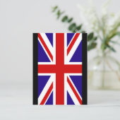 Union Jack 2 Postkarte (Stehend Vorderseite)