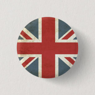 Union Jack Abzeichen Button