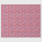 Union Jack Art Geschenkpapier (Flach)