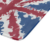 Union Jack Art, UK Flag Decor Schneidebrett (Ecke)