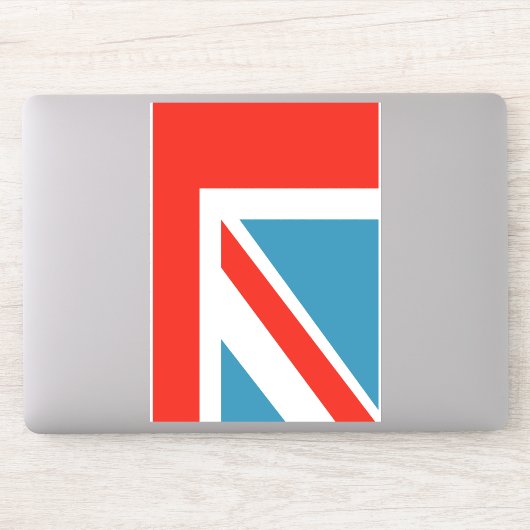 Union Jack Aufkleber (Computer)