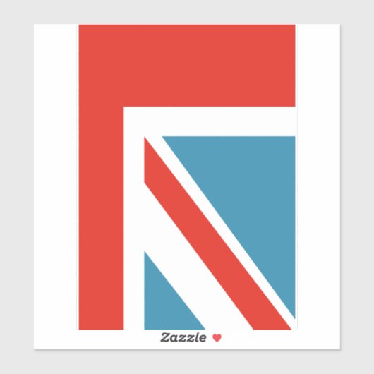 Union Jack Aufkleber (Blatt)