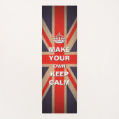 Union Jack Behalte Calm Yoga Mat | Single-Seitendr Yogamatte (Vorderseite)