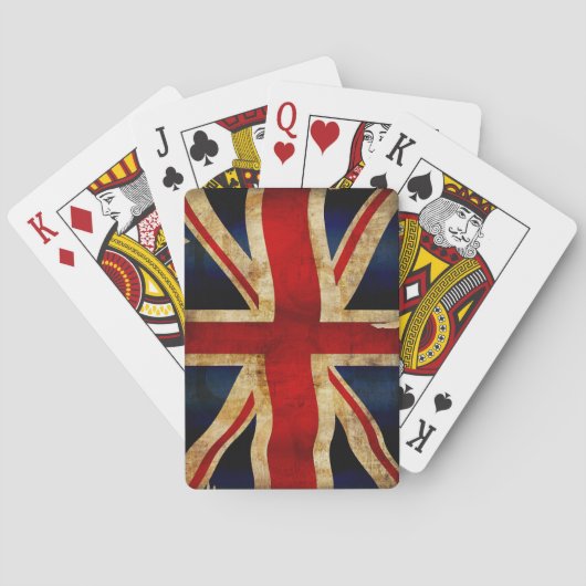 Union Jack Bicycle Playing Cards Spielkarten (Rückseite)