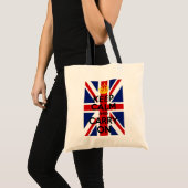 Union Jack bleibt ruhig und trägt auf Tasche (Vorderseite (Produkt))