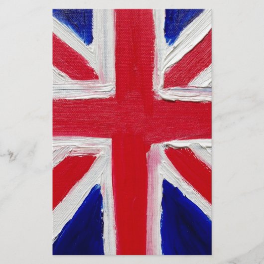 Union Jack Briefpapier (Vorderseite)