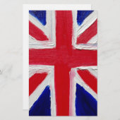 Union Jack Briefpapier (Vorne/Hinten)
