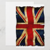 Union Jack Briefpapier (Vorne/Hinten)
