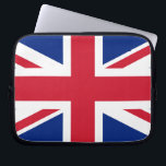 Union Jack ~ Britische Flagge Laptopschutzhülle<br><div class="desc">Flagge des Vereinigten Königreichs Großbritannien und Nordirland. Ein Symbol für Großbritannien und das frühere Reich.</div>