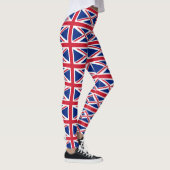 Union Jack/Britische Flagge Leggings (Rechts)
