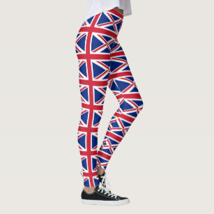 Union Jack/Britische Flagge Leggings