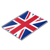 Union Jack ~ Britische Flagge Notizblock (Linke Seite)