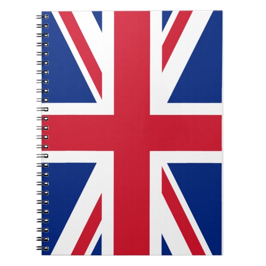 Union Jack ~ Britische Flagge Notizblock (Vorderseite)