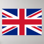 Union Jack ~ Britische Flagge Poster (Vorne)