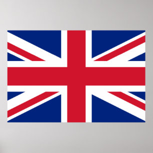 Union Jack ~ Britische Flagge Poster