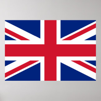 Union Jack ~ Britische Flagge Poster