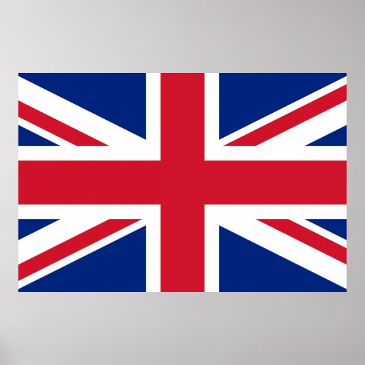 Union Jack ~ Britische Flagge Poster (Vorne)