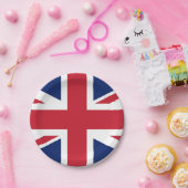 Union Jack Britische Flagge UK Pappteller (Party)