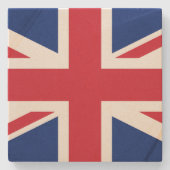 Union Jack (Britische Flagge) Untersetzer (Vorderseite)