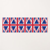 Union Jack / Britische Flagge Yogamatte (Vorderseite (Horizontal))