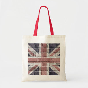 Union Jack - British, England (Tote Bag) Tragetasche