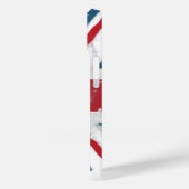 Union Jack British Flag Abstrakt Wax Art Case-Mate iPhone Hülle (Rückseite / Links)