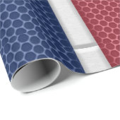 Union Jack British Flag Gestaltungsbesen Geschenkpapier (Rolleneckpunkt)