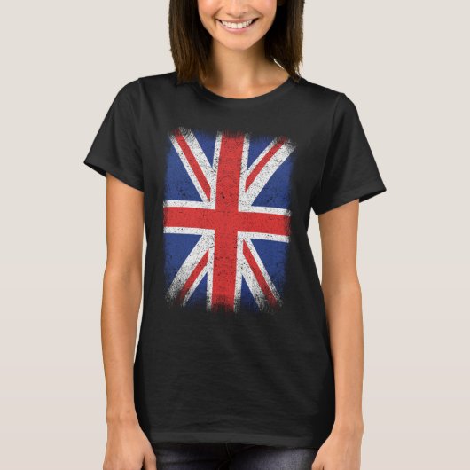 Union Jack British Flag Great Britain Y2k United K T-Shirt (Vorderseite)