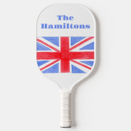 Union Jack British Flag Großbritannien Pickleball Schläger