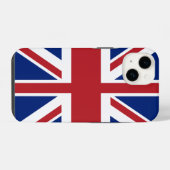 Union Jack British Flag iPhone Hülle (Rückseite (Horizontal))