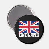Union Jack British Flag Magnet (Vorderseite/Rückseite)