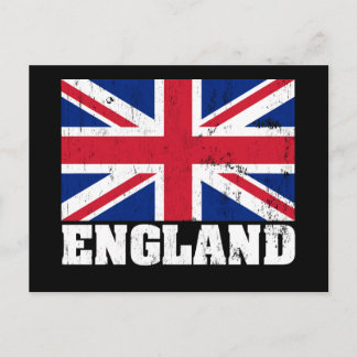 Union Jack British Flag Postcard Postkarte