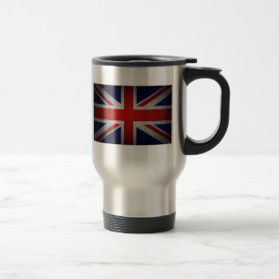 Union Jack British Flag Reisebecher