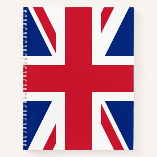 Union Jack ~ British Flag SpiralNotebook Notizblock (Vorderseite)