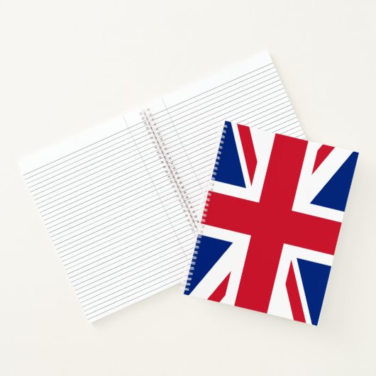Union Jack ~ British Flag SpiralNotebook Notizblock (Innenseite)