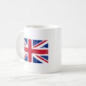 Union Jack British Flag Tasse (Vorderseite Links)