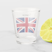 Union Jack British Flag UK 4Simon Shot Glas (Rückseite)