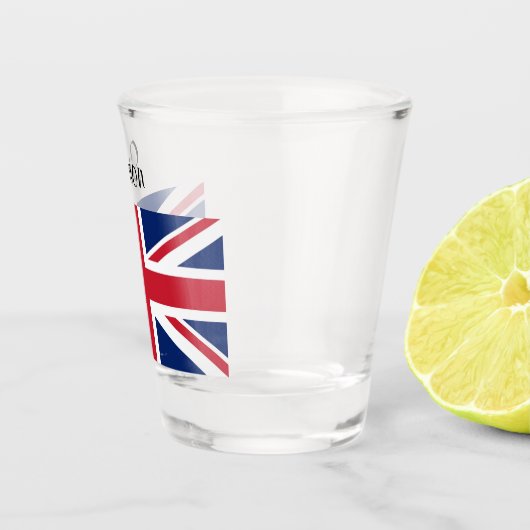Union Jack British Flag UK 4Simon Shot Glas (Rechts)