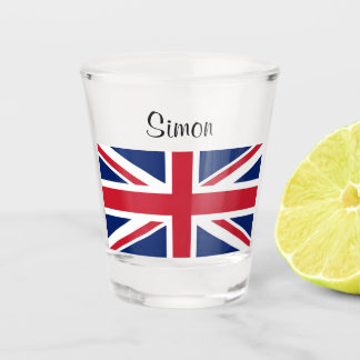 Union Jack British Flag UK 4Simon Shot Glas