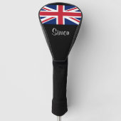 Union Jack British Flag UK Golf Head Cover Golf Headcover (Vorderseite)