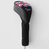 Union Jack British Flag UK Golf Head Cover Golf Headcover (angewinkelt)