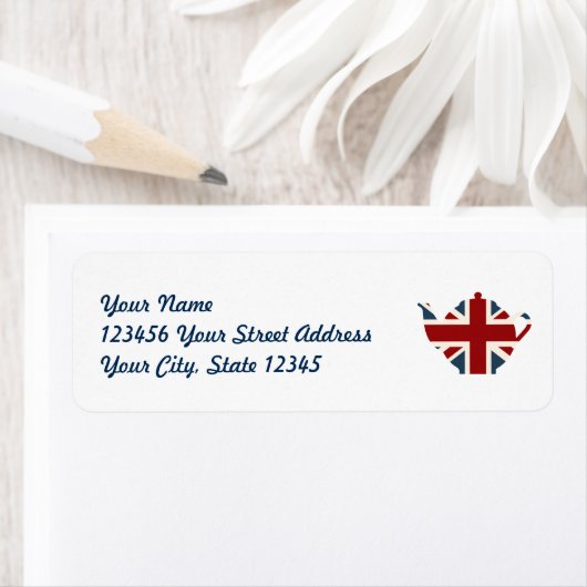 Union Jack British Teapot (Insitu)