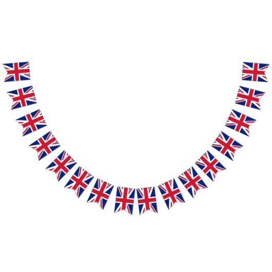 Union Jack bunting Wimpelkette (Alle)