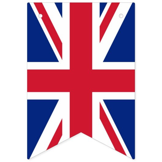 Union Jack bunting Wimpelkette (Zweite Fahne)