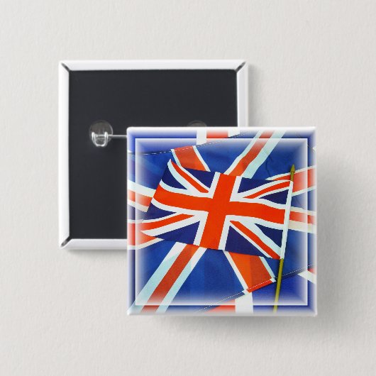 Union Jack~ Button (Vorne & Hinten)