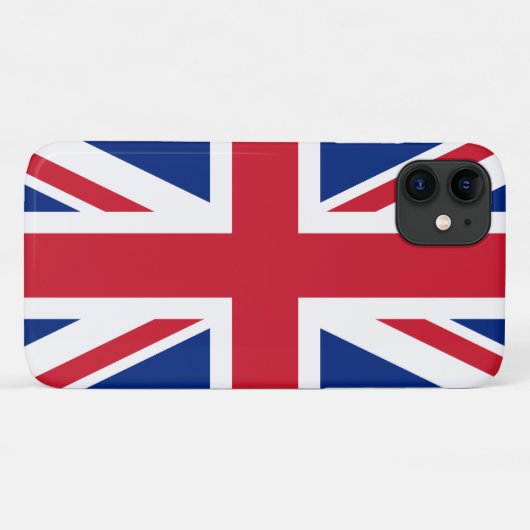 Union Jack Case-Mate iPhone Hülle (Rückseite (Horizontal))