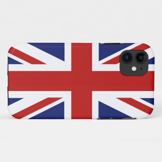 Union Jack Case-Mate iPhone Hülle (Rückseite (Horizontal))