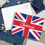 Union Jack Cheerio Postkarte
